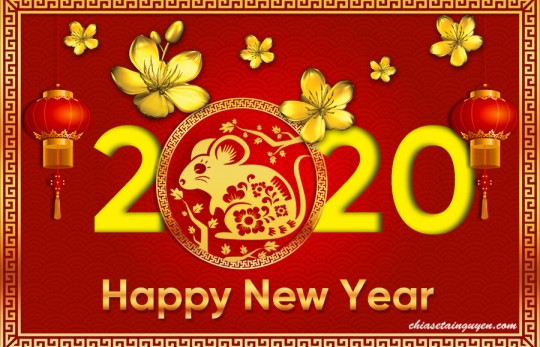 THƯ CẢM ƠN VÀ CHÚC MỪNG NĂM MỚI 2020