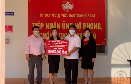 3 TỶ ĐỒNG GIÁ TRỊ QUÀ TẶNG ĐƯỢC TRƯỜNG SINH GROUP TRAO ĐI TRONG MÙA DỊCH VOVID-19